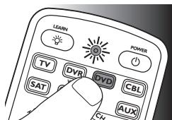 PHILIPS SRP6207 - Aprendizaje de functions de botones - 1