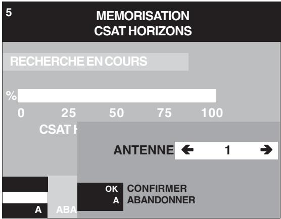 PHILIPS DSR3201 - ETAPE B : MEMORISATION DES CHAINES - 2