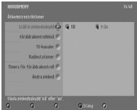 PHILIPS DTR300 - Åtkomstrestrriktioner - 2