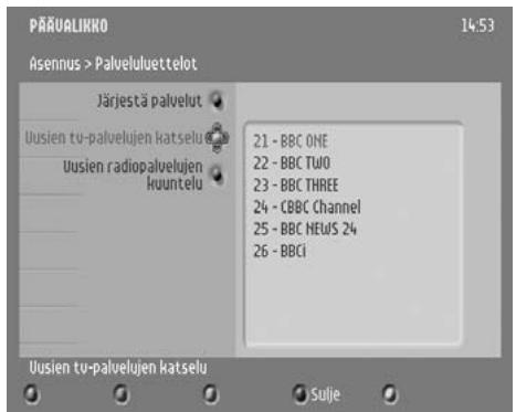 PHILIPS DTR300 - Uusien TV-kanavien katselu - 1