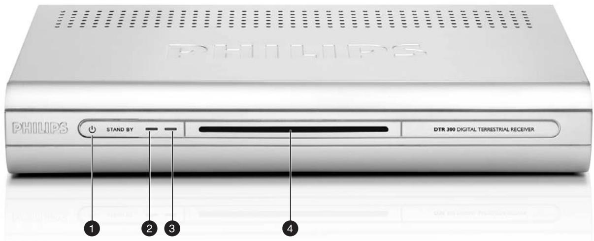 PHILIPS DTR300 - Front view - 1