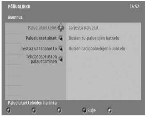 PHILIPS DTR300 - Järjestä palvelut - 2