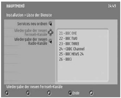 PHILIPS DTR300 - Ausgewähltes Programm auf der Listerverchieben: - 1