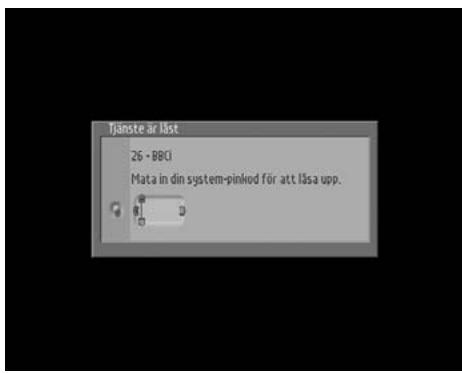 PHILIPS DTR300 - Titta på låsta kanaler - 1