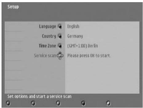 PHILIPS DTR300 - Recherche de chaînes - 1