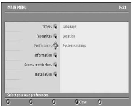 PHILIPS DTR300 - Language - 1