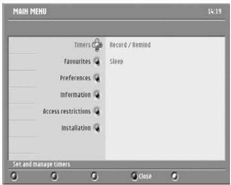 PHILIPS DTR300 - To set a new timer: - 1
