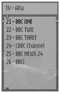 PHILIPS DTR300 - Anvanda(Återkalla senaste kanal) - 1