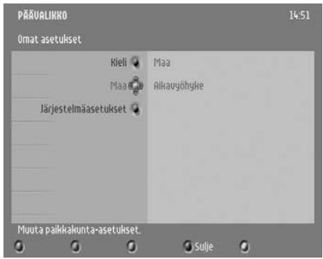 PHILIPS DTR300 - Järnestelmäasetukset - 3