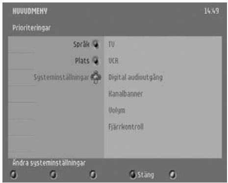PHILIPS DTR300 - Systeminställningar - 4