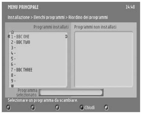 PHILIPS DTR300 - Elenchi dei programmi - 3