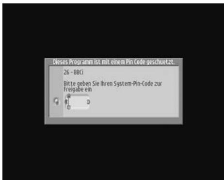 PHILIPS DTR300 - Gespernte Programme - 1