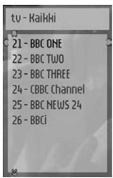 PHILIPS DTR300 - Suosikkilistojen käytto - 2
