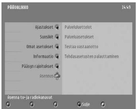 PHILIPS DTR300 - Järjestä palvelut - 1