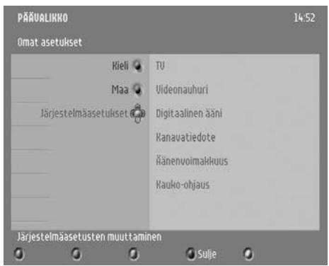 PHILIPS DTR300 - Järnestelmäasetukset - 4