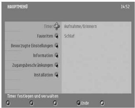 PHILIPS DTR300 - Neuen Timer festlegen: - 1