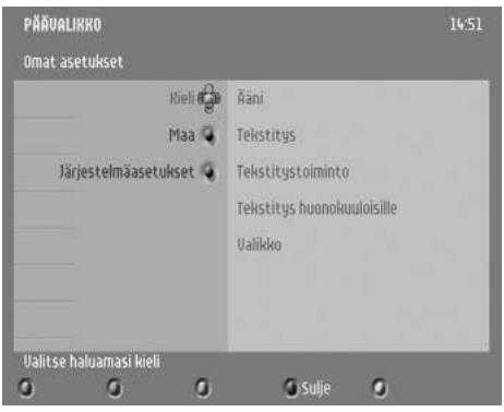 PHILIPS DTR300 - Järnestelmäasetukset - 2
