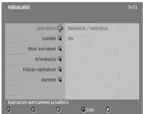 PHILIPS DTR300 - Nykyisen ajastuksen muokkaaminen: - 1