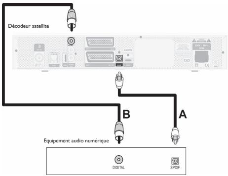 PHILIPS DSR8121 - Branchement audio - 1