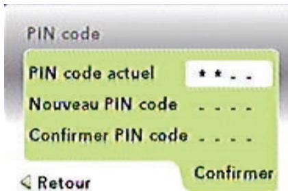 PHILIPS DSR8121 - Changement PIN code - 1