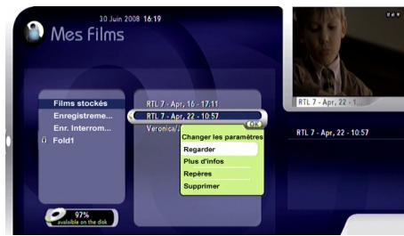 PHILIPS DSR8121 - Regarder un enregistrement - 1