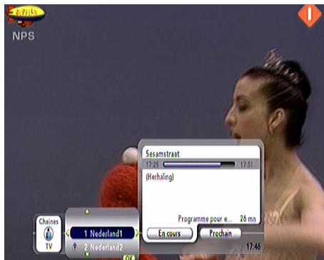 PHILIPS DSR8121 - Informations sur les programmes - 1