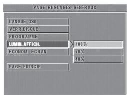 PHILIPS DVD728-001 - Gradation de l'afficheur - 1
