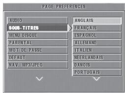 PHILIPS DVD728-001 - Langue des sous-titres - 1