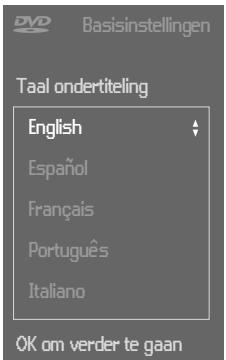 PHILIPS DVDR1000 - Taal ondtertiteling - 1