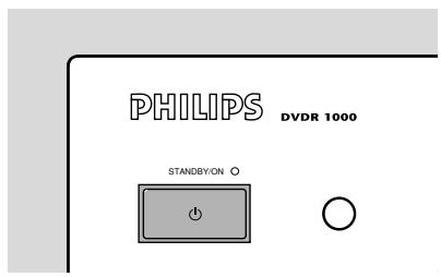 PHILIPS DVDR1000 - Inschakelen - 1