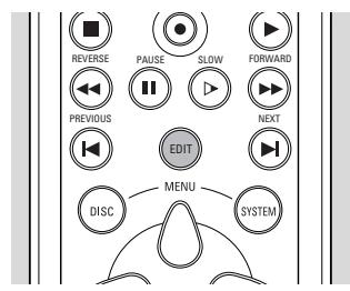 PHILIPS DVDR1000 - Bewerkenijdens opnemen - 1