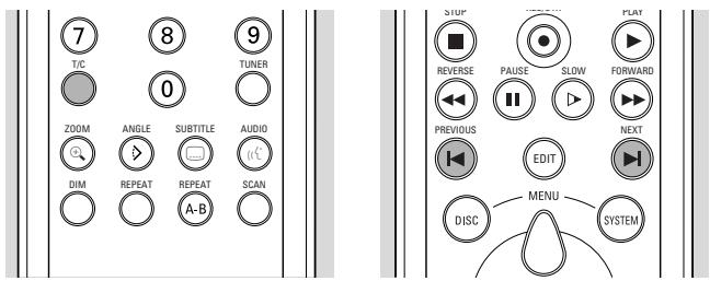 PHILIPS DVDR1000 - Overgaan maar een andere titel/track - 1