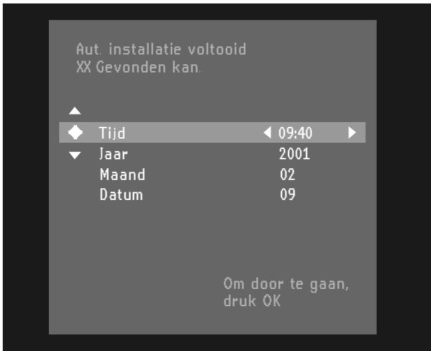 PHILIPS DVDR1000 - Tijd/Datum - 1