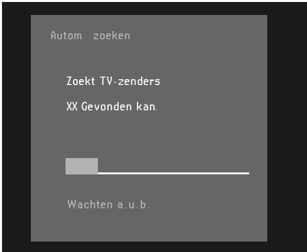 PHILIPS DVDR1000 - Automatische kanaalinstelling - 1
