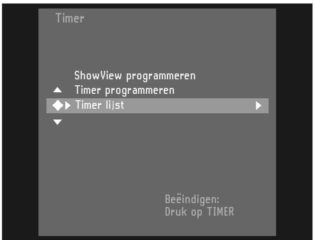 PHILIPS DVDR1000 - Controleren of wijzigen van een timerblok - 1