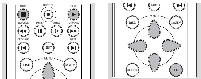 PHILIPS DVDR1000 - In-/uitschakelen van het kinderslot - 1
