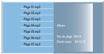 PHILIPS DVDR5520H - Lecture d'un CD audio (MP3/WMA) - 2
