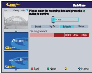 PHILIPS DVDR5520H - Enregistrement programmé (manuel) - 3