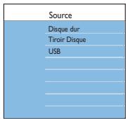 PHILIPS DVDR5520H - Appuyez sur HOME. - 1