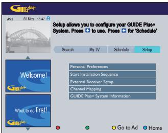 PHILIPS DVDR5570H - Écran Installation - 1
