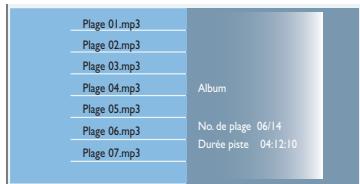 PHILIPS DVDR5570H - Lecture d'un CD audio (MP3/WMA) - 2