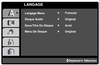 PHILIPS DVP721VR - LANGUE - 1