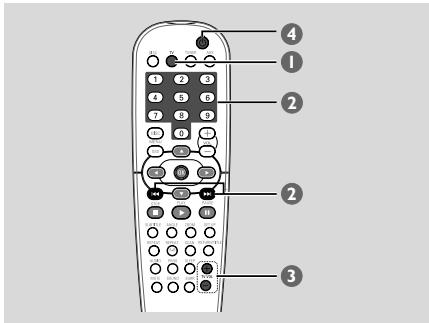 PHILIPS LX3900SA - Utilisation de la télécommande pour contrôler votre téléviseur - 1