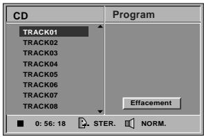 PHILIPS DVD755VR - Utilisez / pour selectionner une plage et appuyez sur PLAY ou OK. - 1