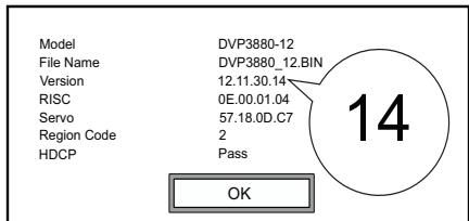 PHILIPS DVP3850 - De huidige softwareversie controeren - 1