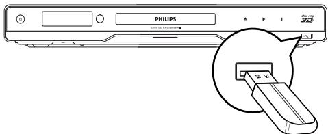 PHILIPS BDP7500B2 - Lecture à partir d'un périphérique USB - 1