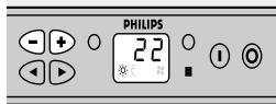 PHILIPS 6000SX - Reglarea ventilatorului - 2
