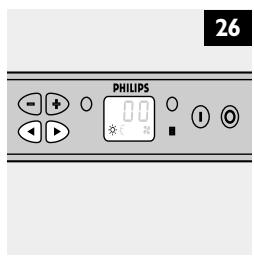 PHILIPS 6000SX - Настройване на охладителя на тяло - 1