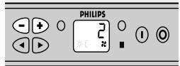 PHILIPS 6000SX - Nastavení ochlazovače těla - 4