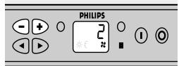 PHILIPS 6000SX - Reglarea ventilatorului - 4